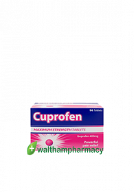 Cuprofen Ibuprofen Max Strength Tablets