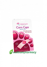 Carnation corn caps for feet