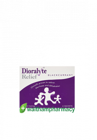 Dioralyte relief for diarrhoea and dehydration blackcurrant