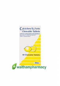 Calcichew forte chewable tablets