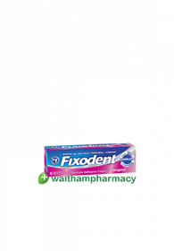 Fixodent denture adhesive cream original