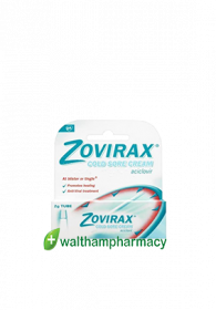 Zovirax Cold Sore Cream 2g Tube