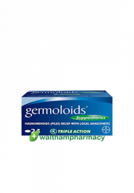 Germoloids With Local Anaesthetic Suppositories