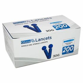 GlucoRx Lancets 30G (0.31mm)